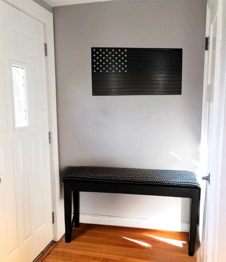 United States of American Steel Flag Decorative Steel Sign
