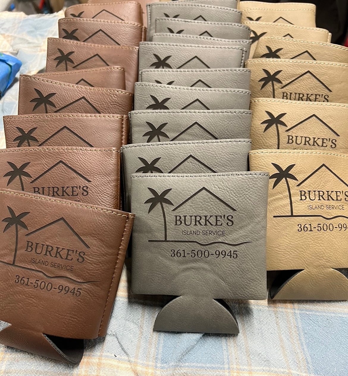 Lazer Engraved Personalized Coozies