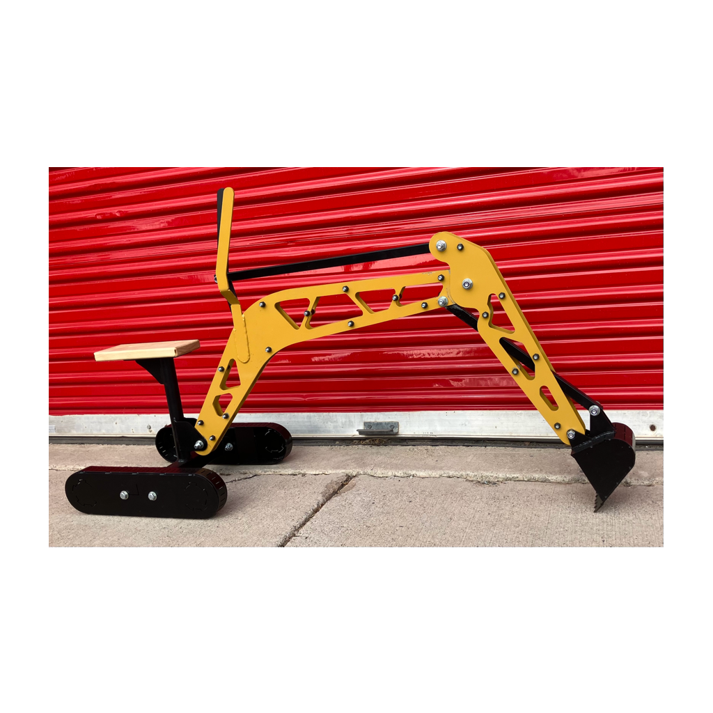CNC Cut Excavator toy digging welded painted dirt earthmover in Cedar City, UT